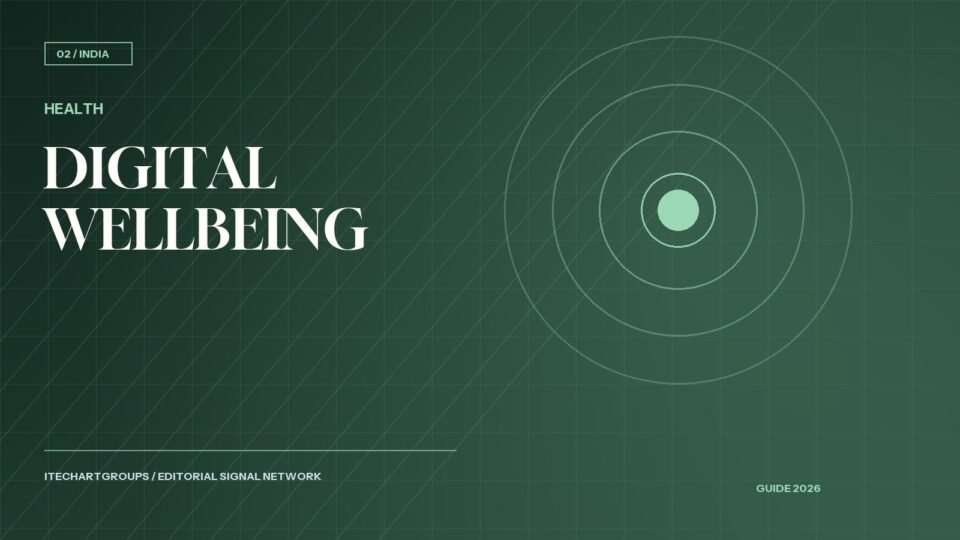 Digital Wellbeing Plan for Screen-Heavy Workdays in India